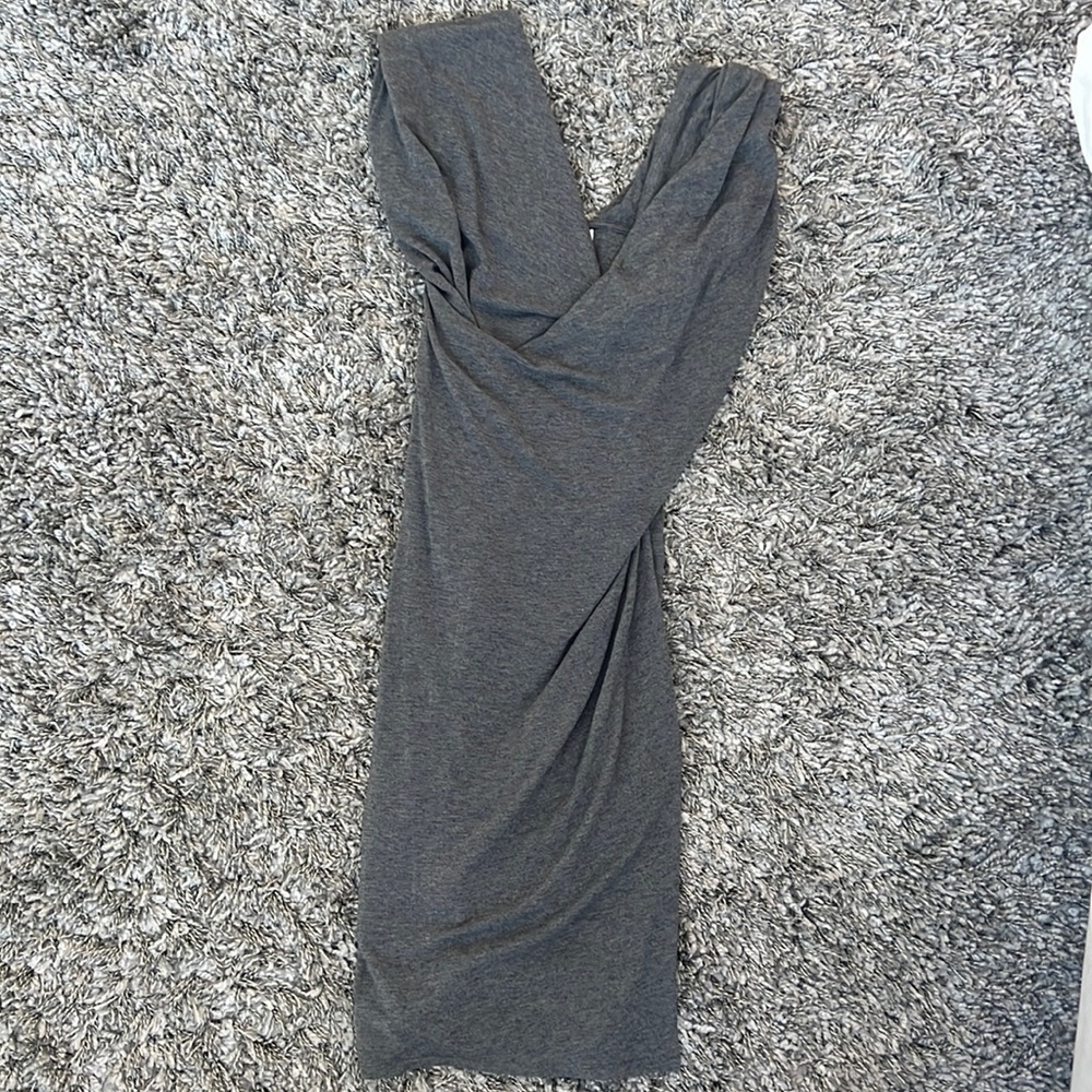 Chloe Grey cotton dresss